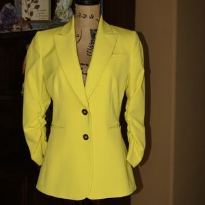 Pea Coat lemon yellow